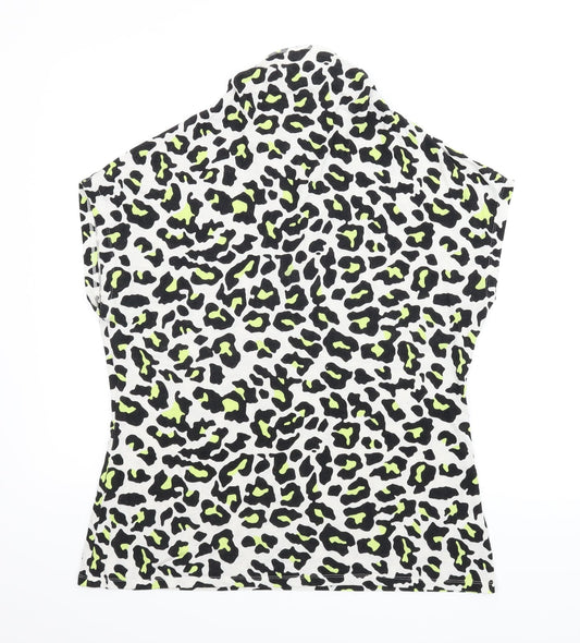 NEXT Womens Multicoloured Animal Print  Basic Blouse Size 14