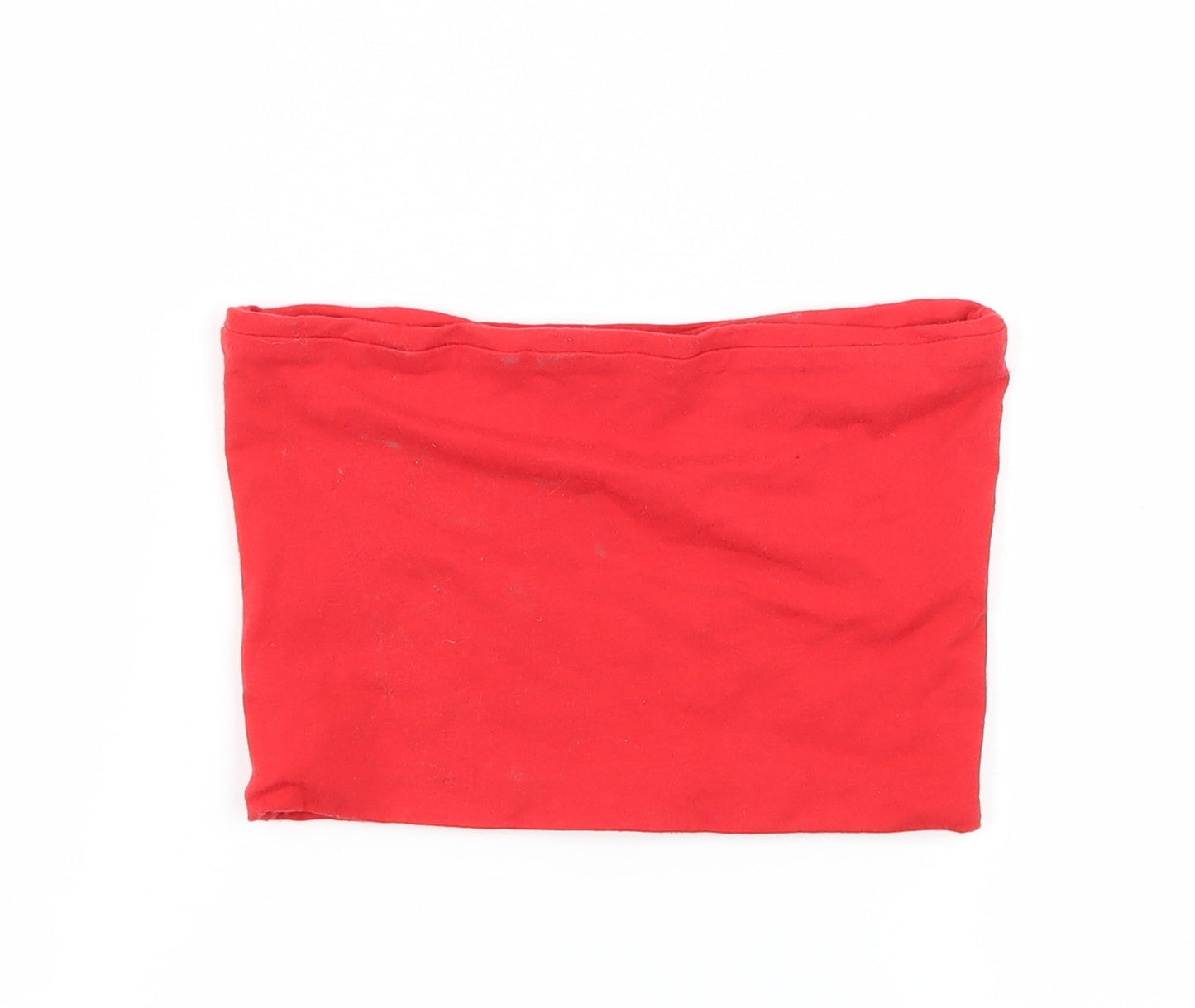 Topshop Womens Red  Jersey Basic Tank Size 6