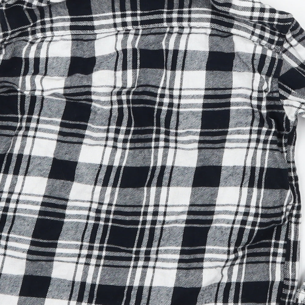 Primark Boys Blue Plaid  Basic Button-Up Size 2-3 Years