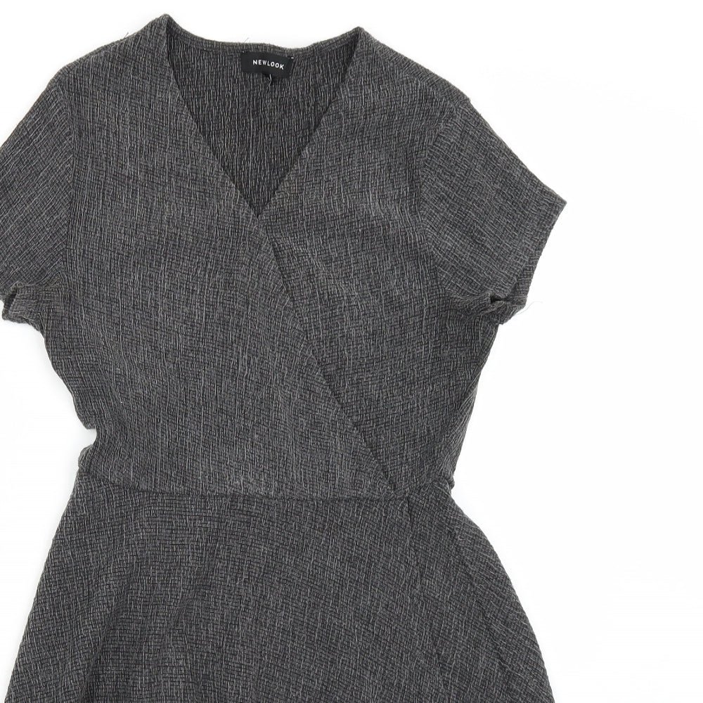 newlook Womens Grey   A-Line  Size 6