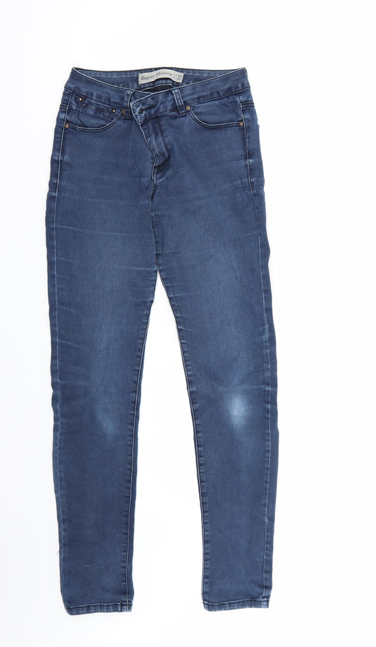 Preworn Womens Blue   Skinny Jeans Size 10 L29 in
