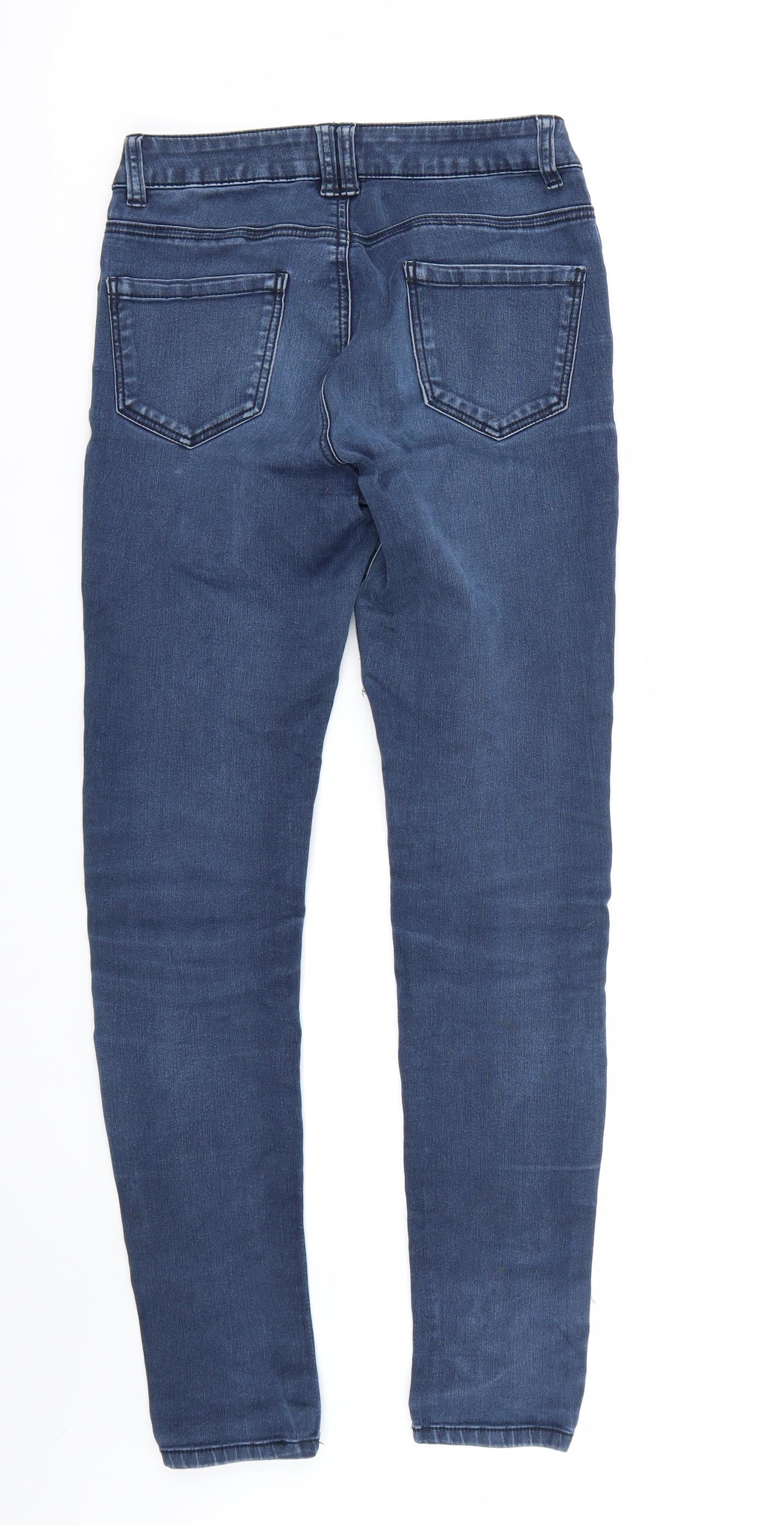 Preworn Womens Blue   Skinny Jeans Size 10 L29 in