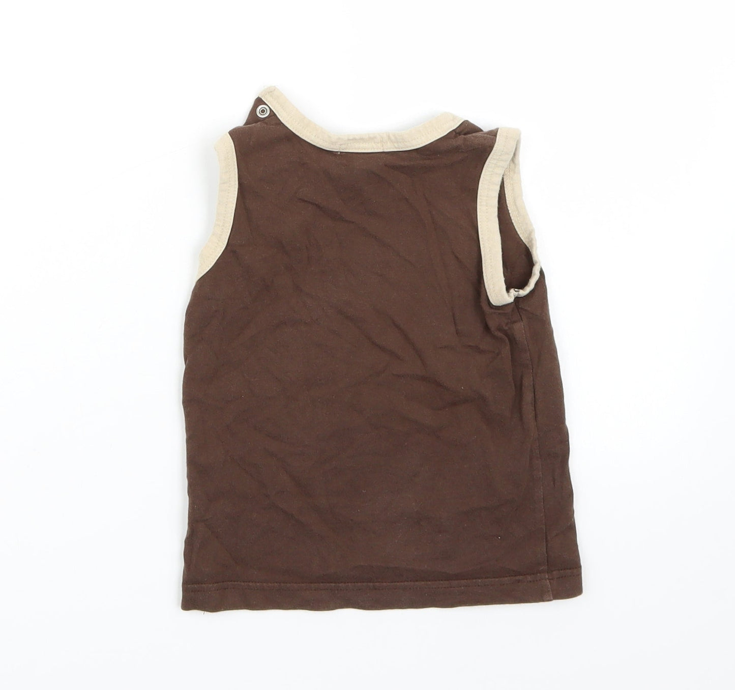 H&M Baby Brown   Basic Tank Size 12-18 Months