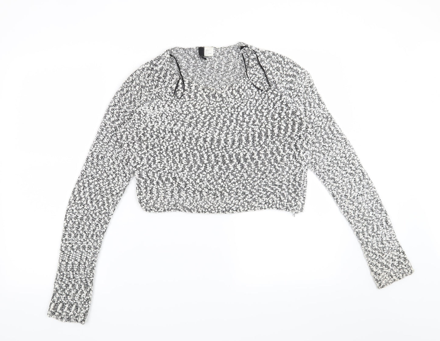 H&M Womens Grey   Pullover Jumper Size L