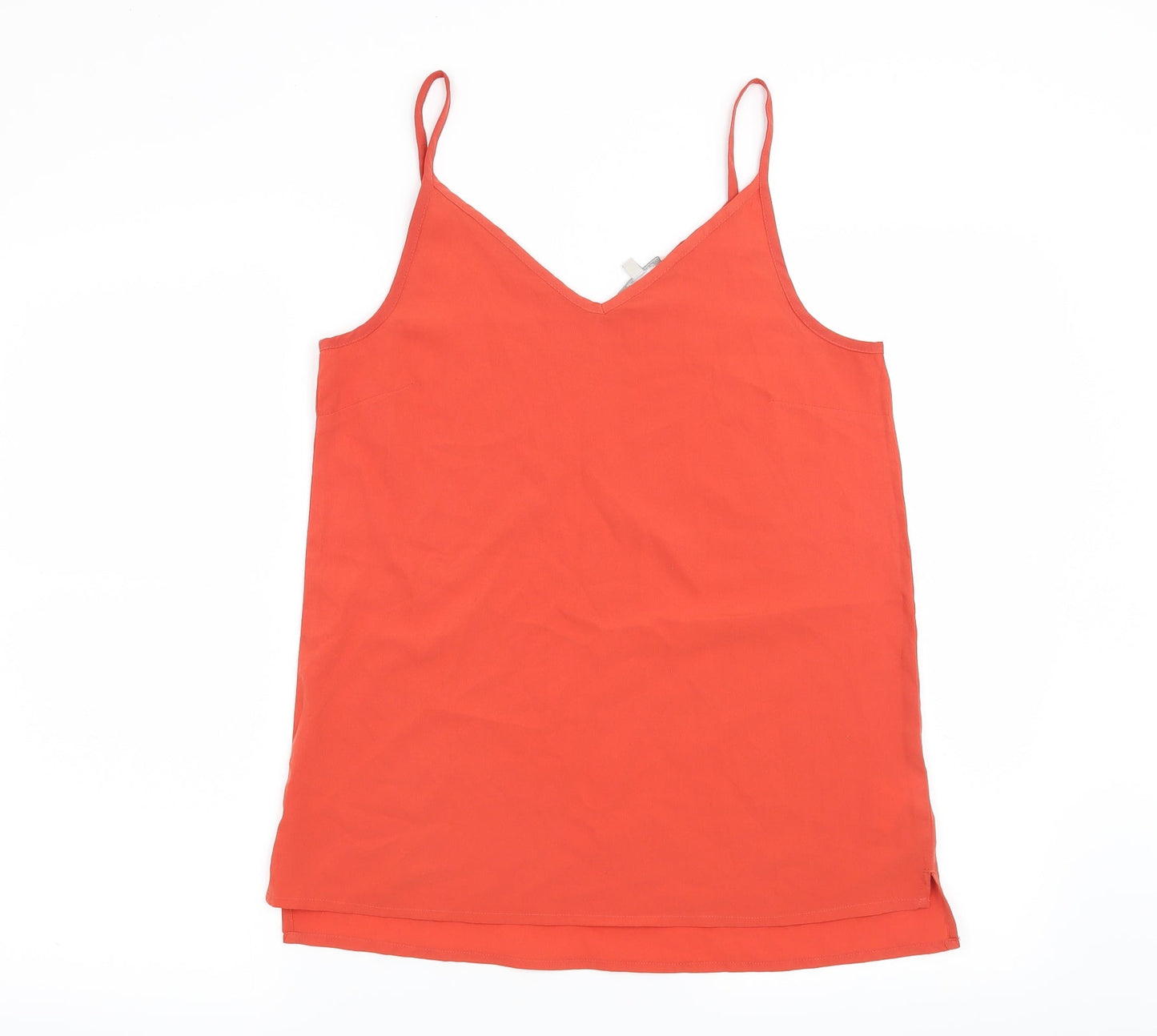 Peacocks Womens Orange   Basic Blouse Size 8