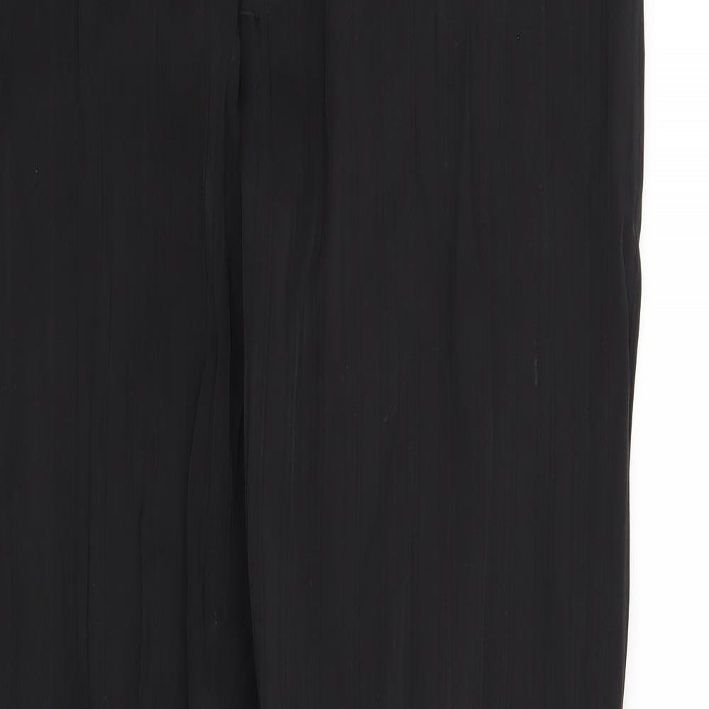 Preworn Womens Black   Trousers  Size 34 in L32 in