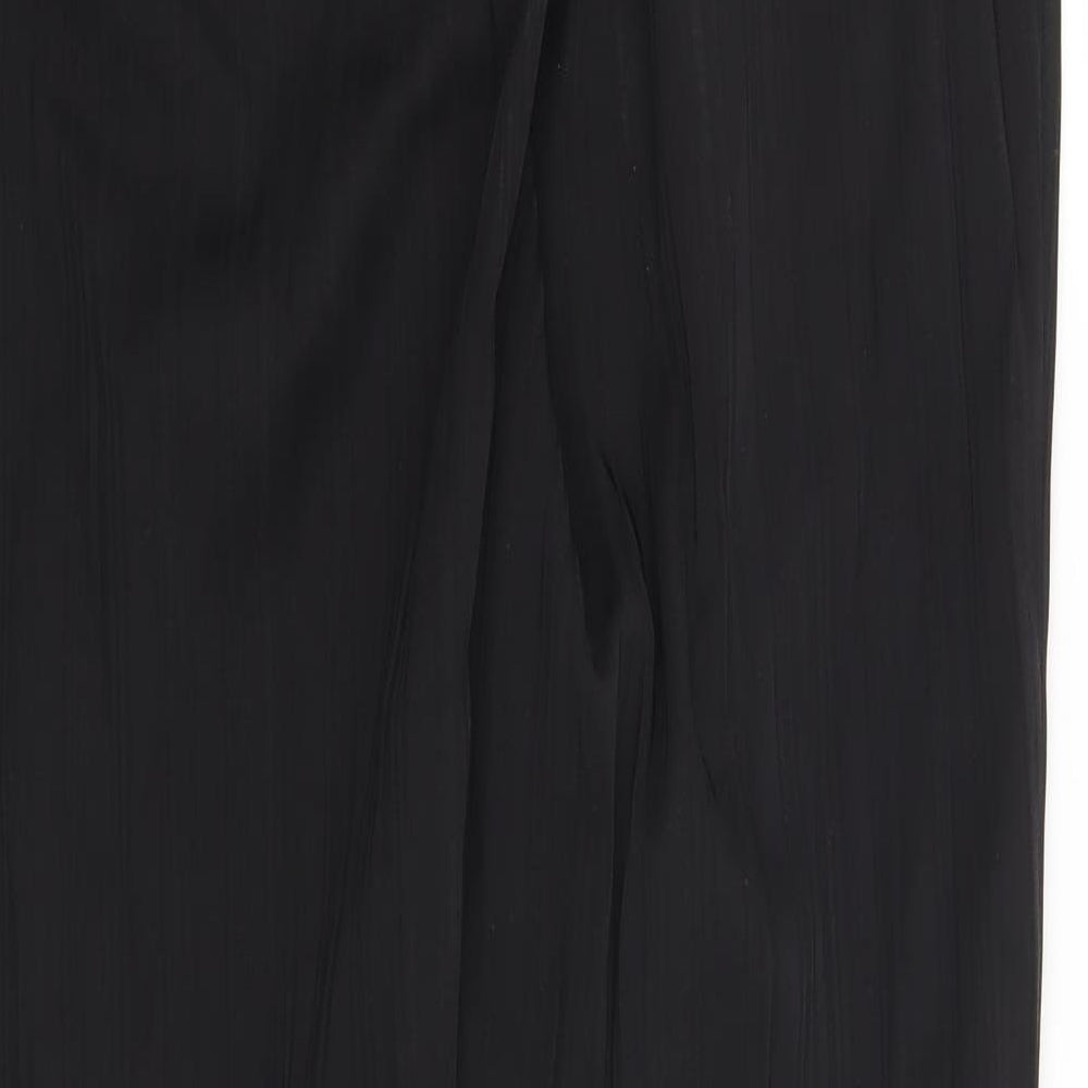 Preworn Womens Black   Trousers  Size 34 in L32 in