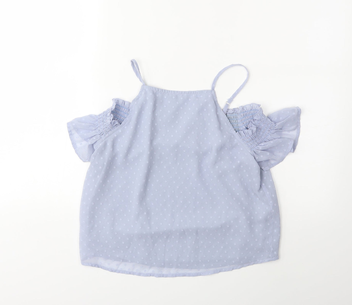 New Look Girls Grey   Basic Blouse Size 12 Years
