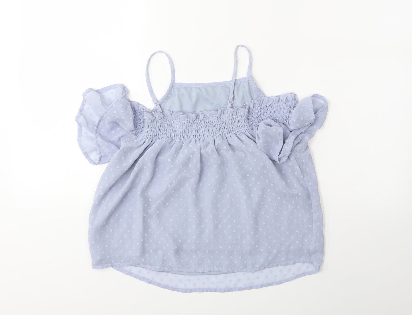 New Look Girls Grey   Basic Blouse Size 12 Years
