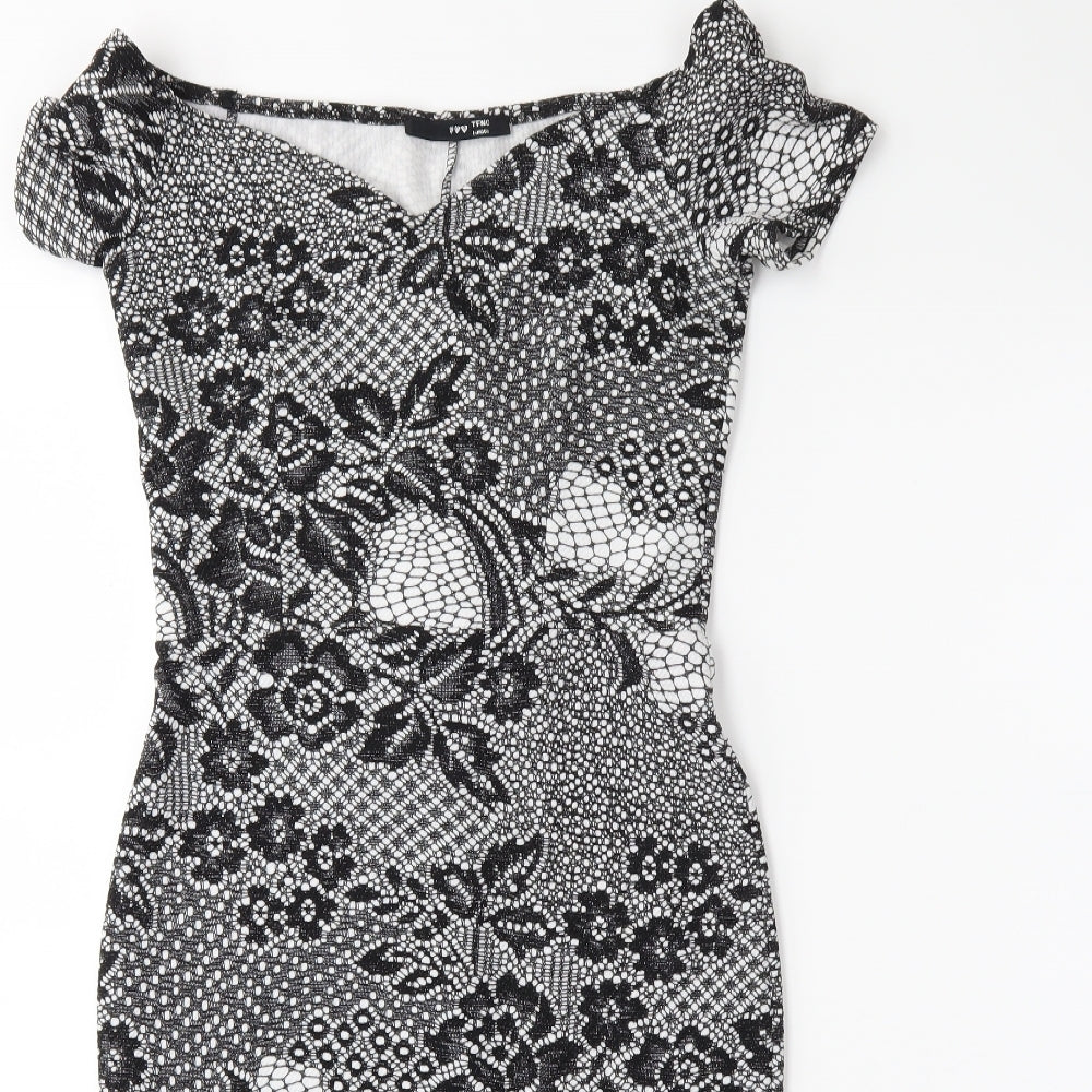 Preworn Womens Grey   Bodycon  Size S