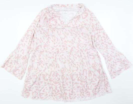 BM Womens Pink   Basic Blouse Size XL