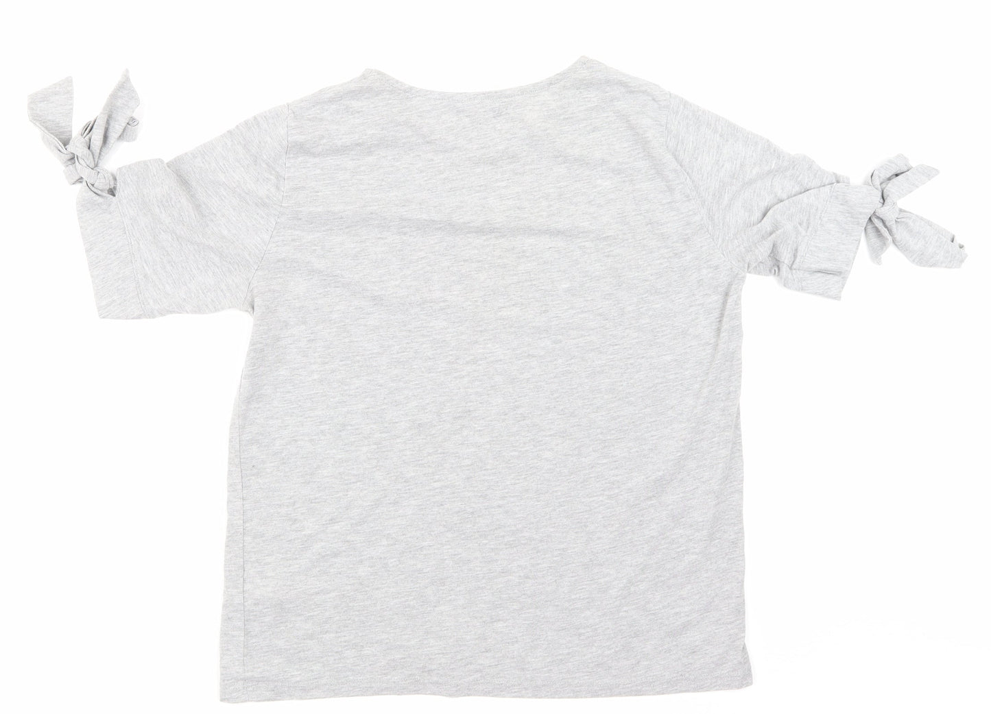 NEWLOOK Womens Grey   Basic T-Shirt Size 10