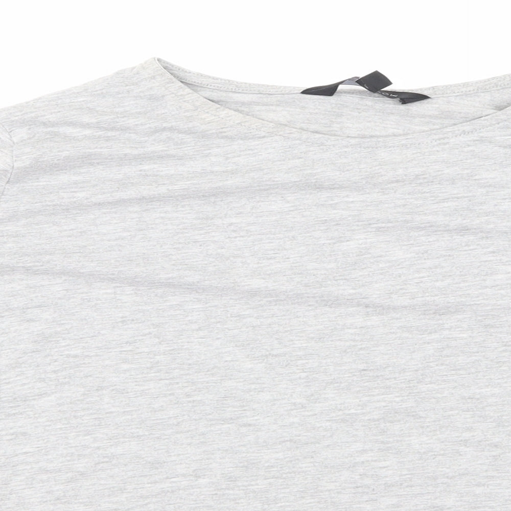 NEWLOOK Womens Grey   Basic T-Shirt Size 10