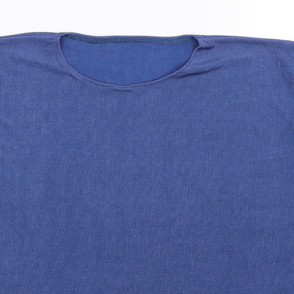 Preworn Womens Blue   Basic T-Shirt Size M