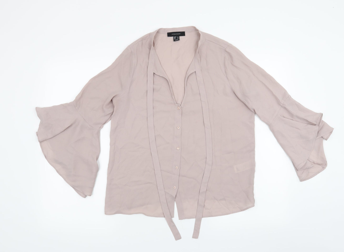 Atmosphere Womens Pink   Basic Blouse Size 8