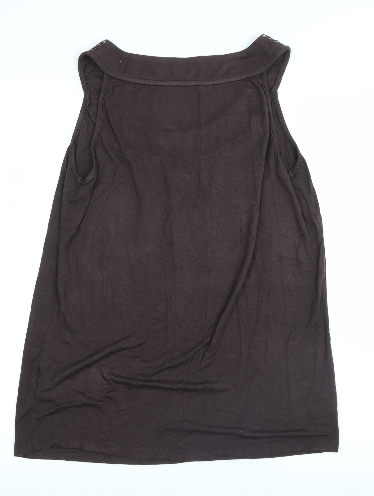 Soon Womens Brown   Basic Tank Size 14