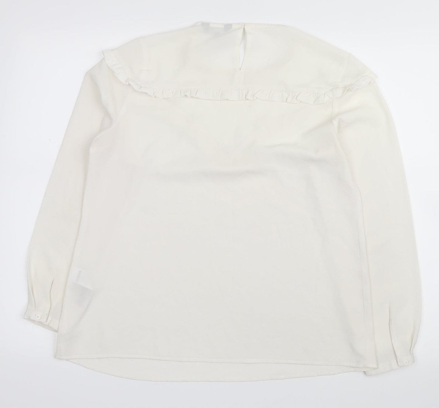 New Look Womens White   Basic Blouse Size 10