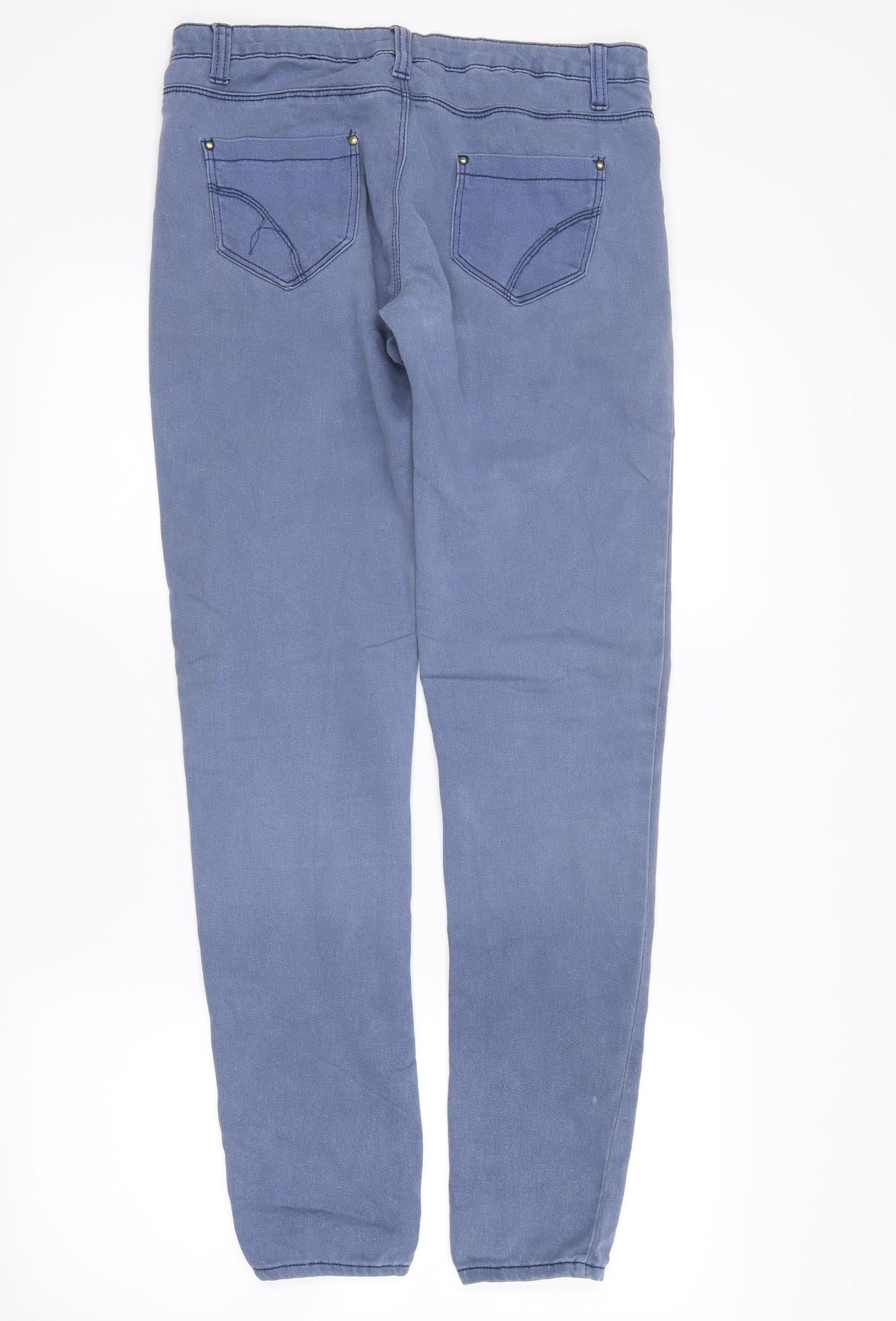 super skinny Womens Blue  Denim Skinny Jeans Size 10