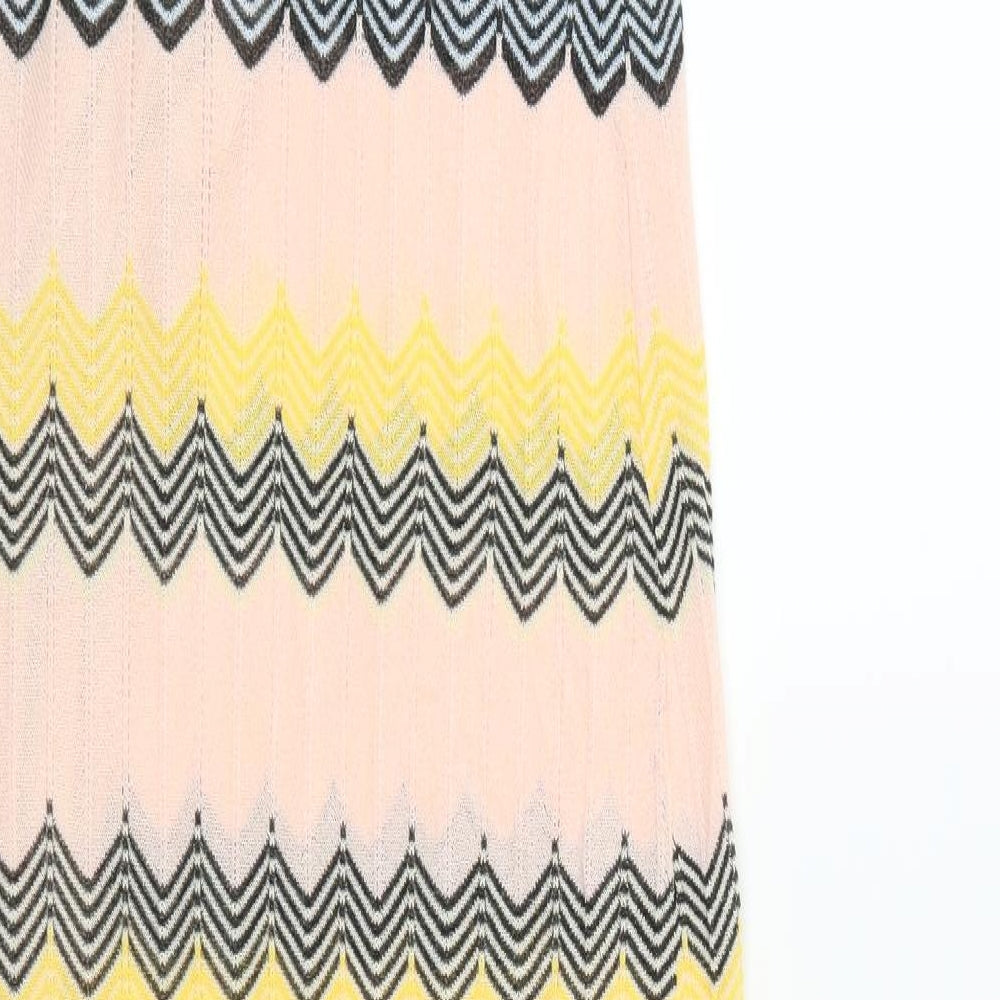 Laetitia Mem Womens Multicoloured Geometric  A-Line