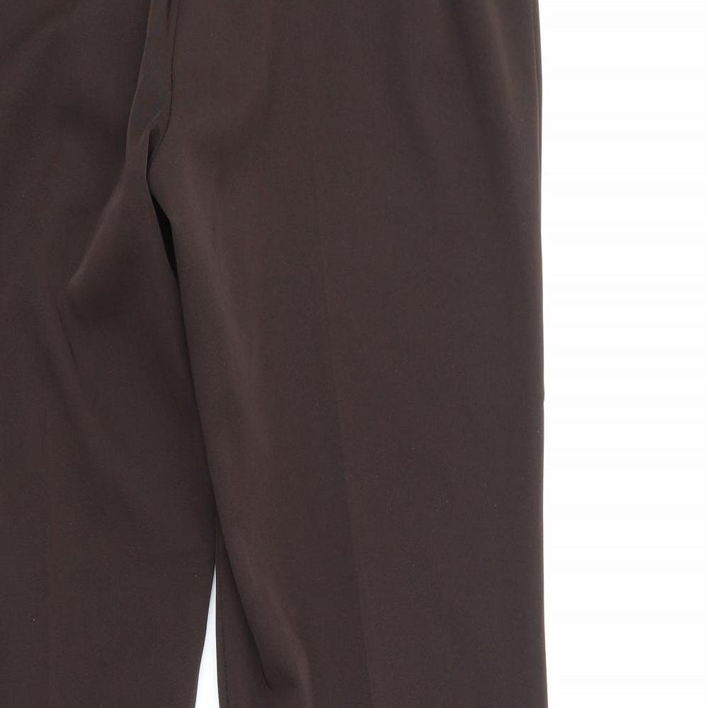 Berkertex Womens Brown   Trousers  Size 14 L27 in
