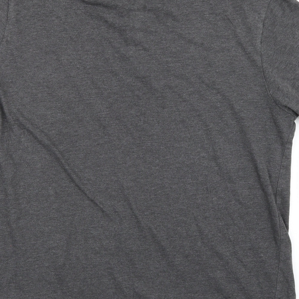 Studio Mens Grey    Polo Size L