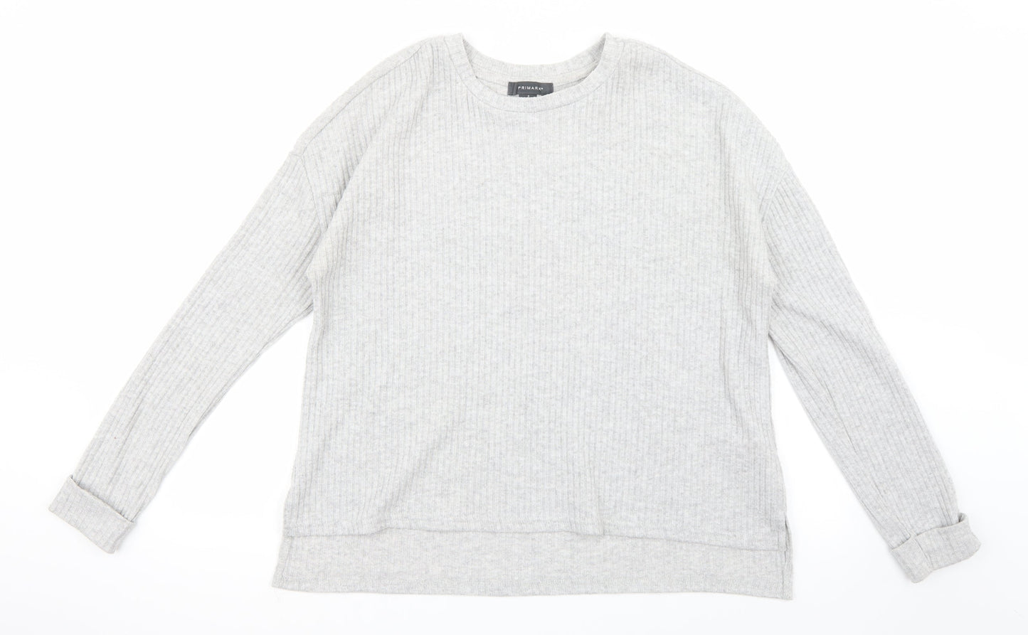Primark Womens Grey   Pullover Jumper Size 10