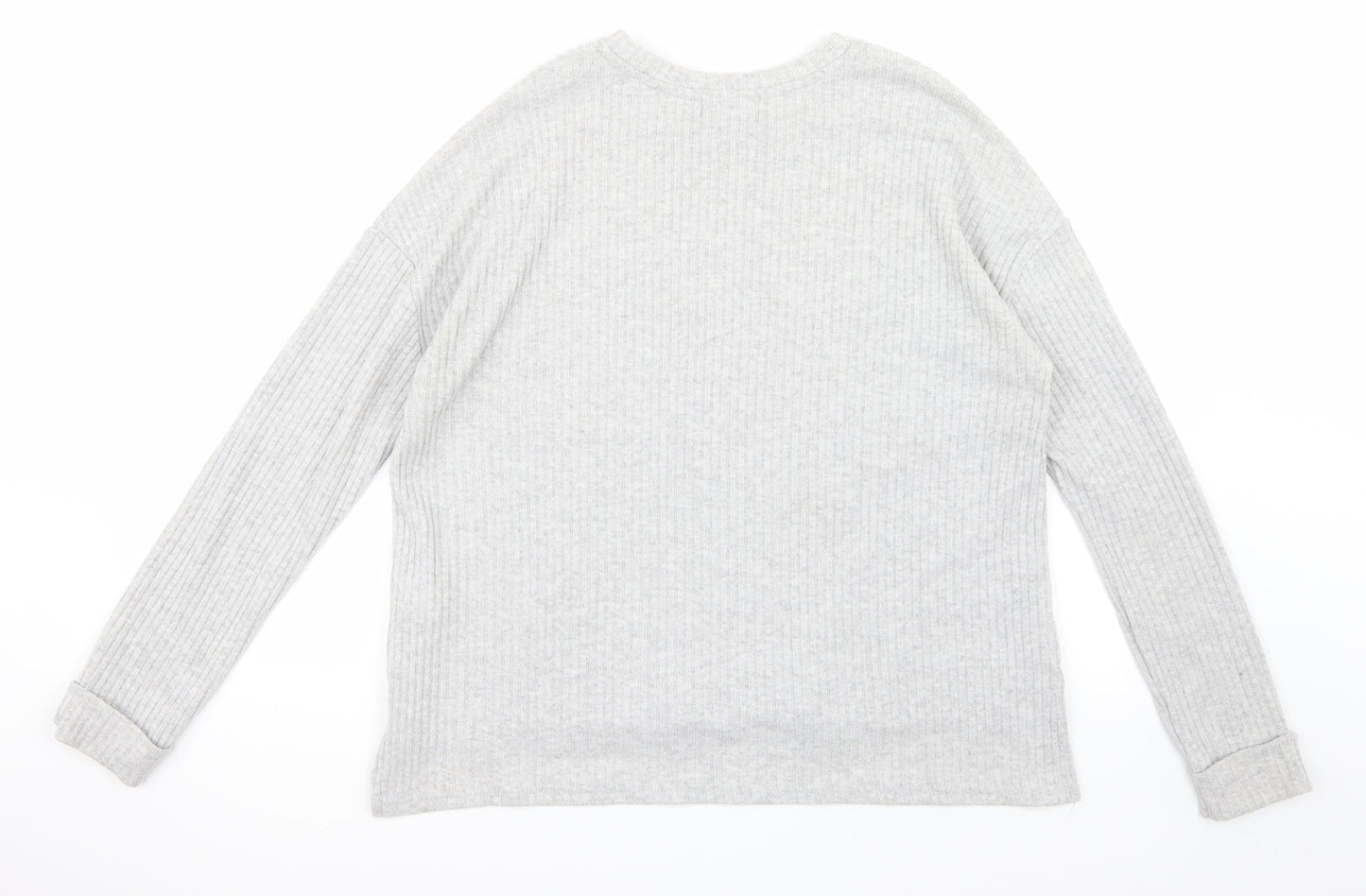 Primark Womens Grey   Pullover Jumper Size 10