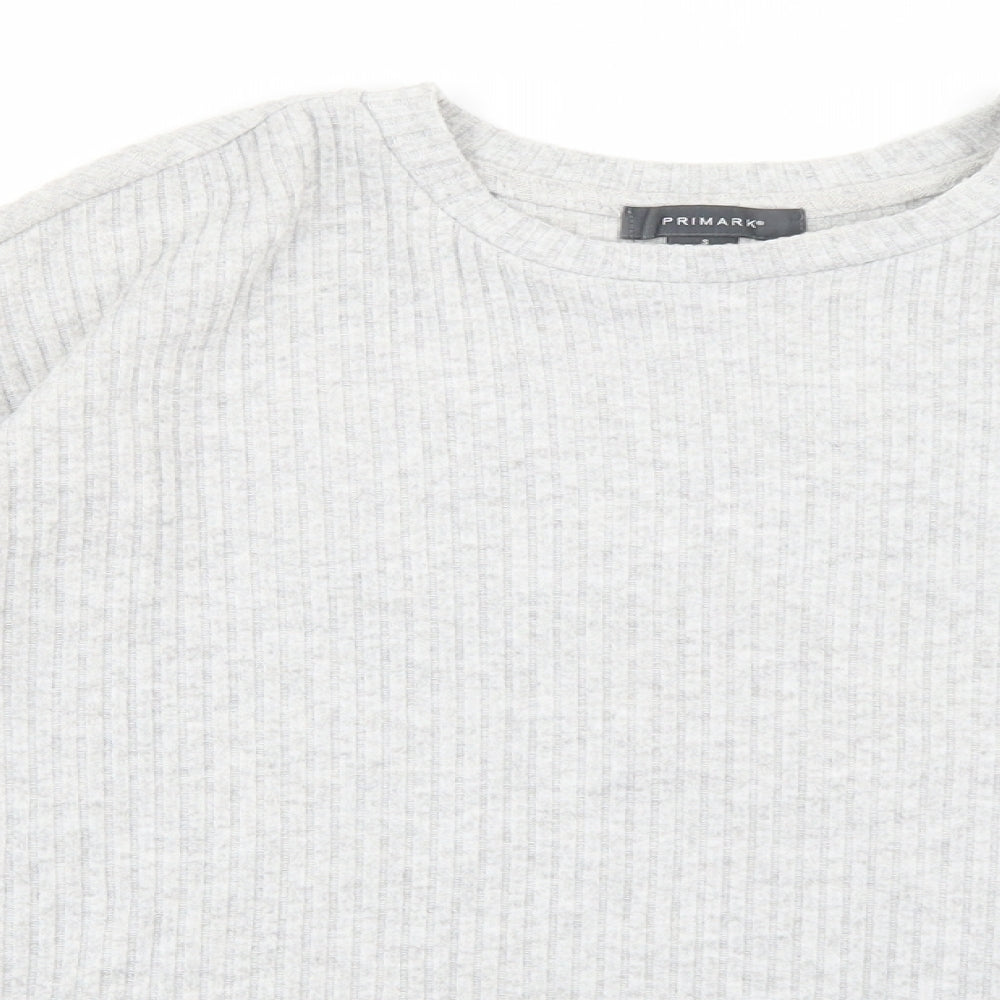 Primark Womens Grey   Pullover Jumper Size 10