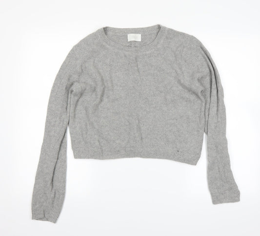 savida Womens Grey   Pullover Jumper Size L