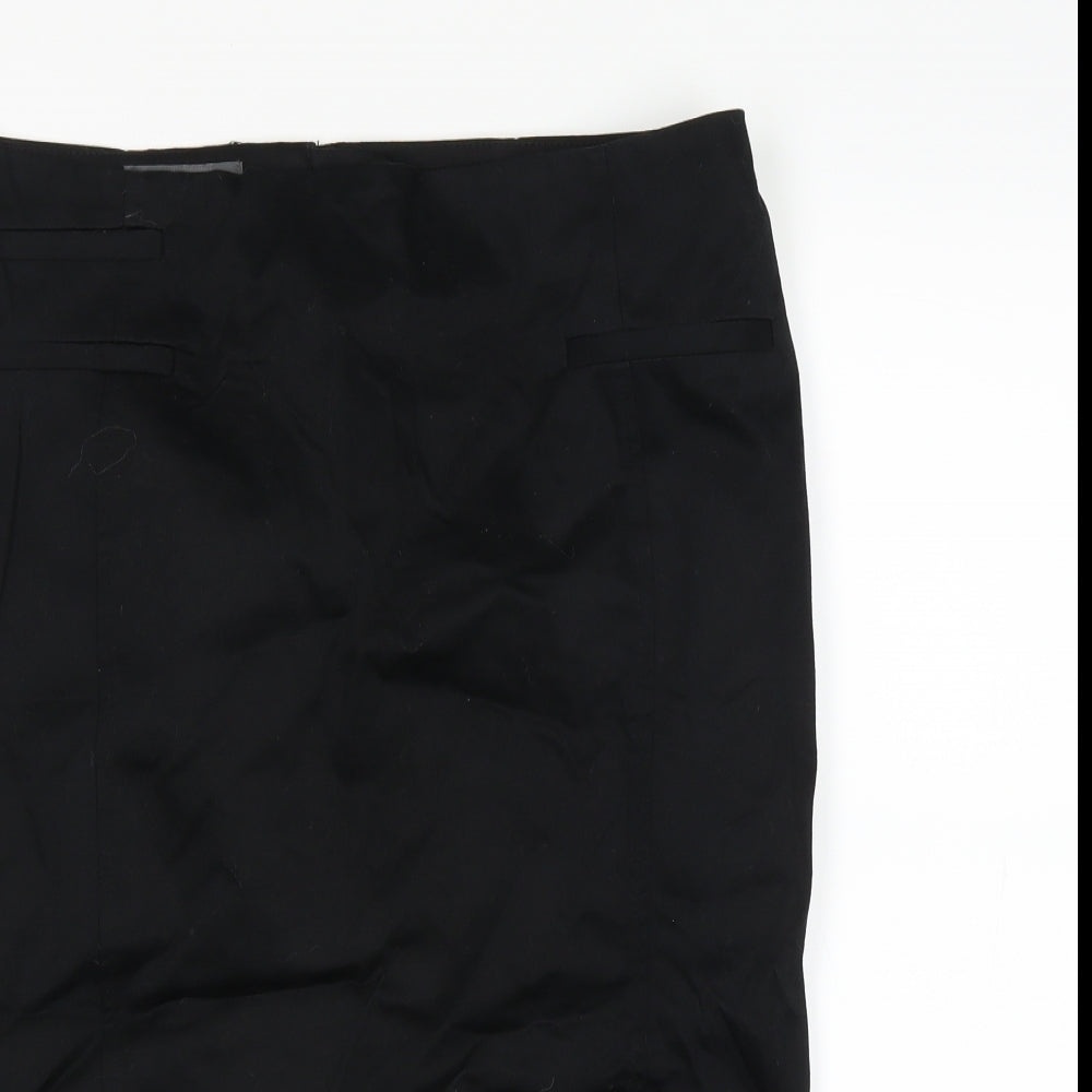 label Womens Black   A-Line Skirt Size 12