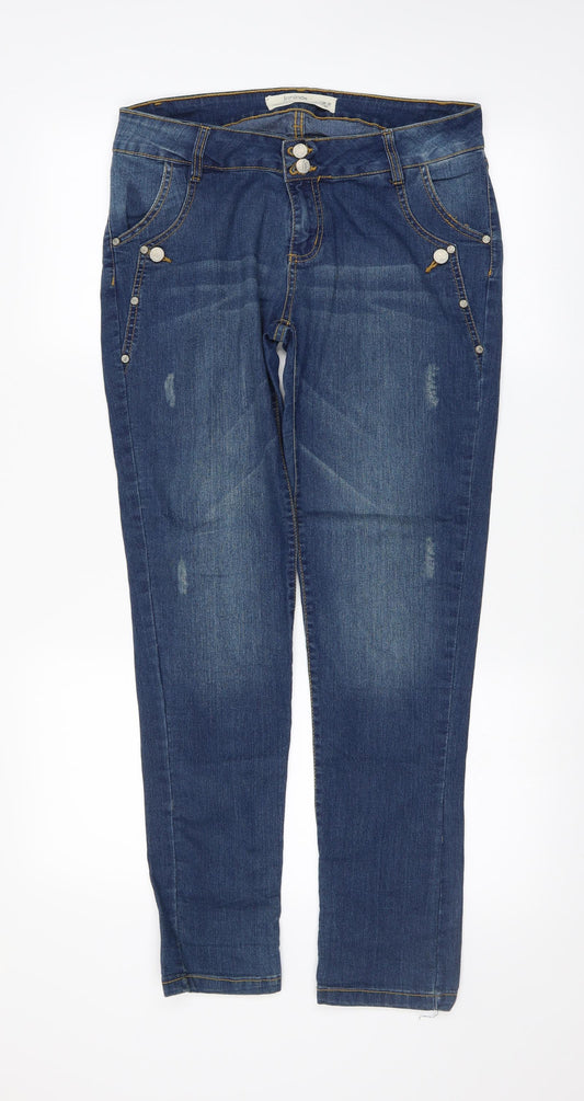 Preworn Womens Black   Skinny Jeans Size S L30 in