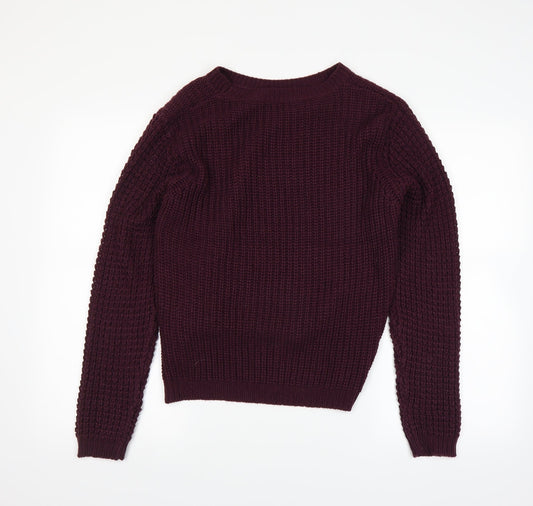 Select Womens Purple   Pullover Jumper Size 14