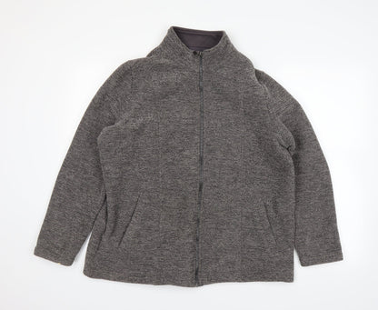 Additional front view of Marks & Spencer women’s brown jacket, size M