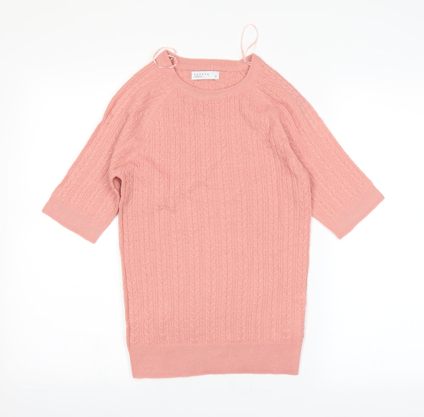 Papaya Womens Pink   Pullover Jumper Size 10