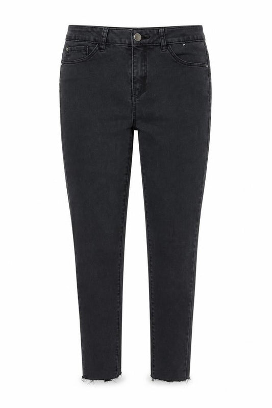 Denim CO. Womens Black  Denim Skinny Jeans Size 12 L26 in