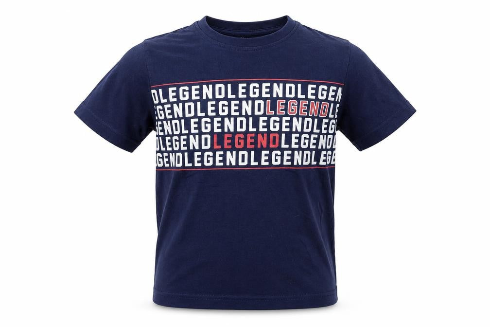 Primark Boys Blue   Basic T-Shirt Size 9-10 Years  - slogan