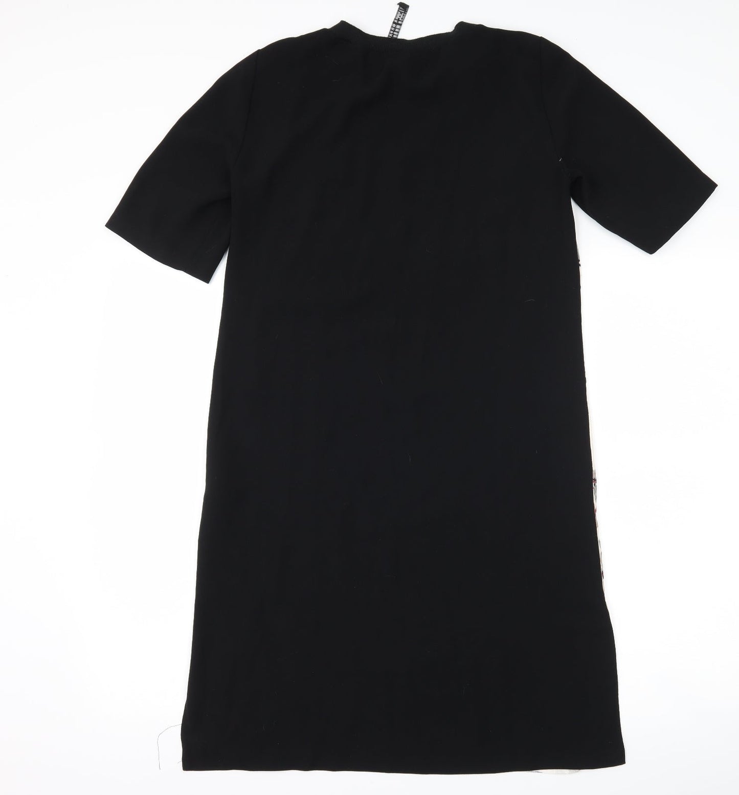 Zara Womens Black Floral  Shift  Size S