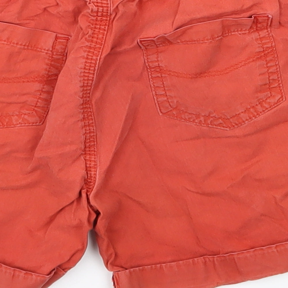 George Boys Red   Cargo Shorts Size 2-3 Years