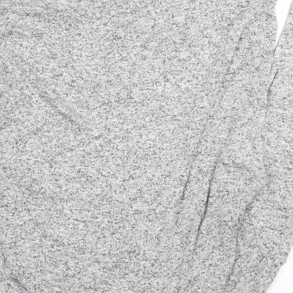 Brand and care label for downtime women’s grey jumper, size UK 12