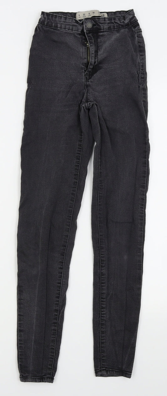 denim and co Womens Black   Skinny Jeans Size 4 L25 in