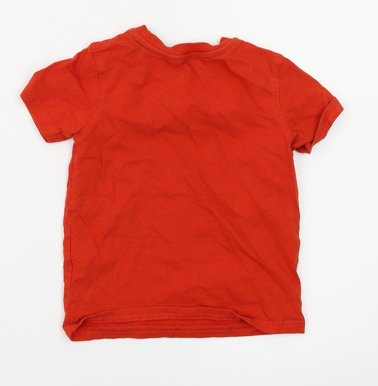 Asda George Boys Purple   Basic T-Shirt Size 3-4 Years