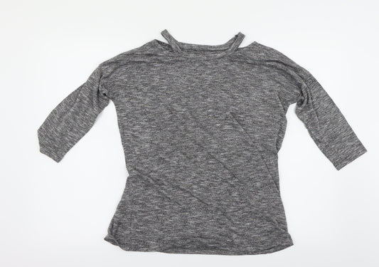 F&F Womens Grey   Pullover Jumper Size 10