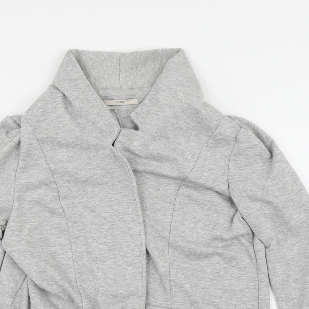 George Womens Grey   Wrap Jumper Size 18