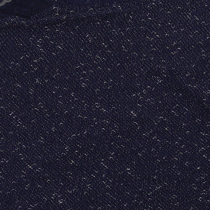 Brand and care label for Next women’s blue jumper, size UK 20