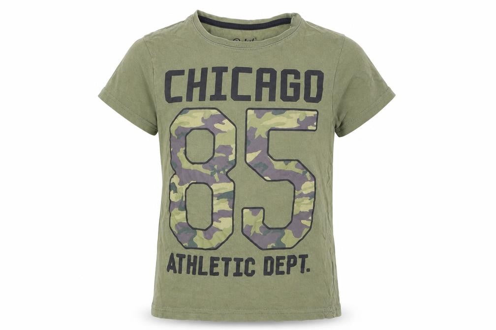 Primark Boys Green   Basic T-Shirt Size 9-10 Years