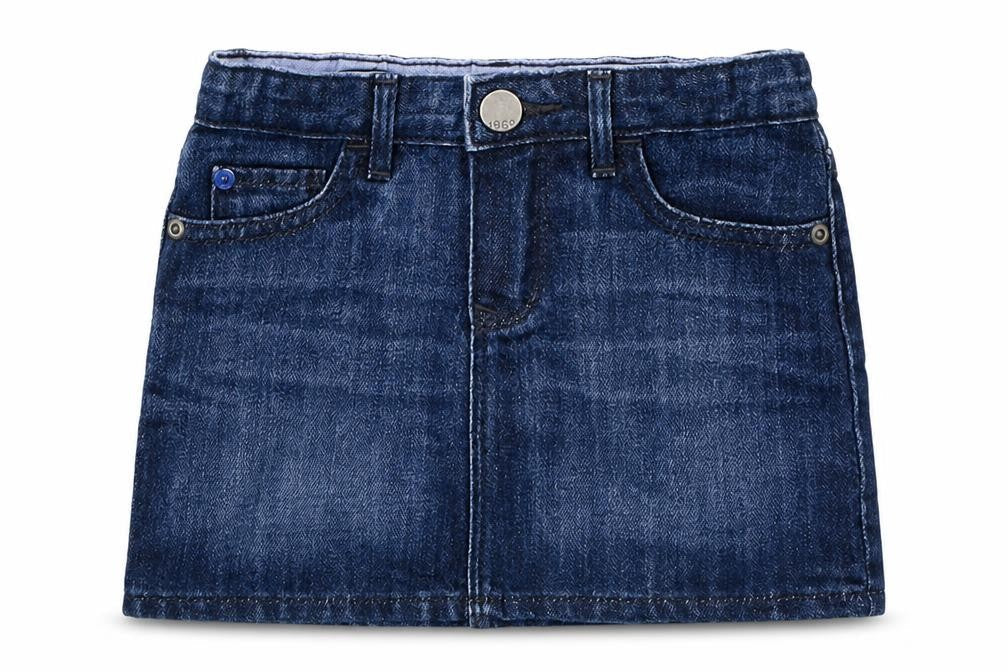 Gap Girls Blue  Denim Mini Skirt Size 3 Years