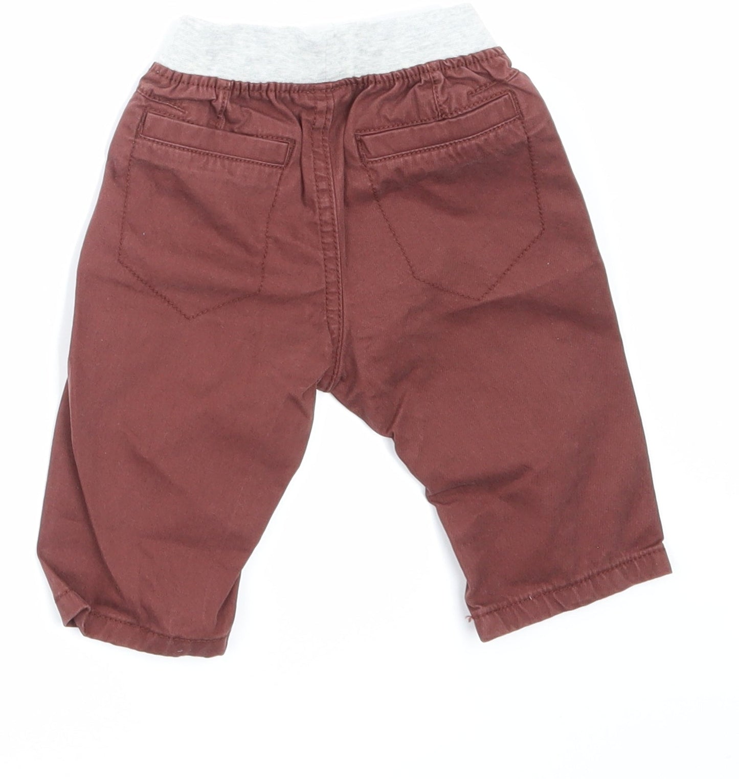 NEXT Boys Red   Cargo Jeans Size 3-6 Months