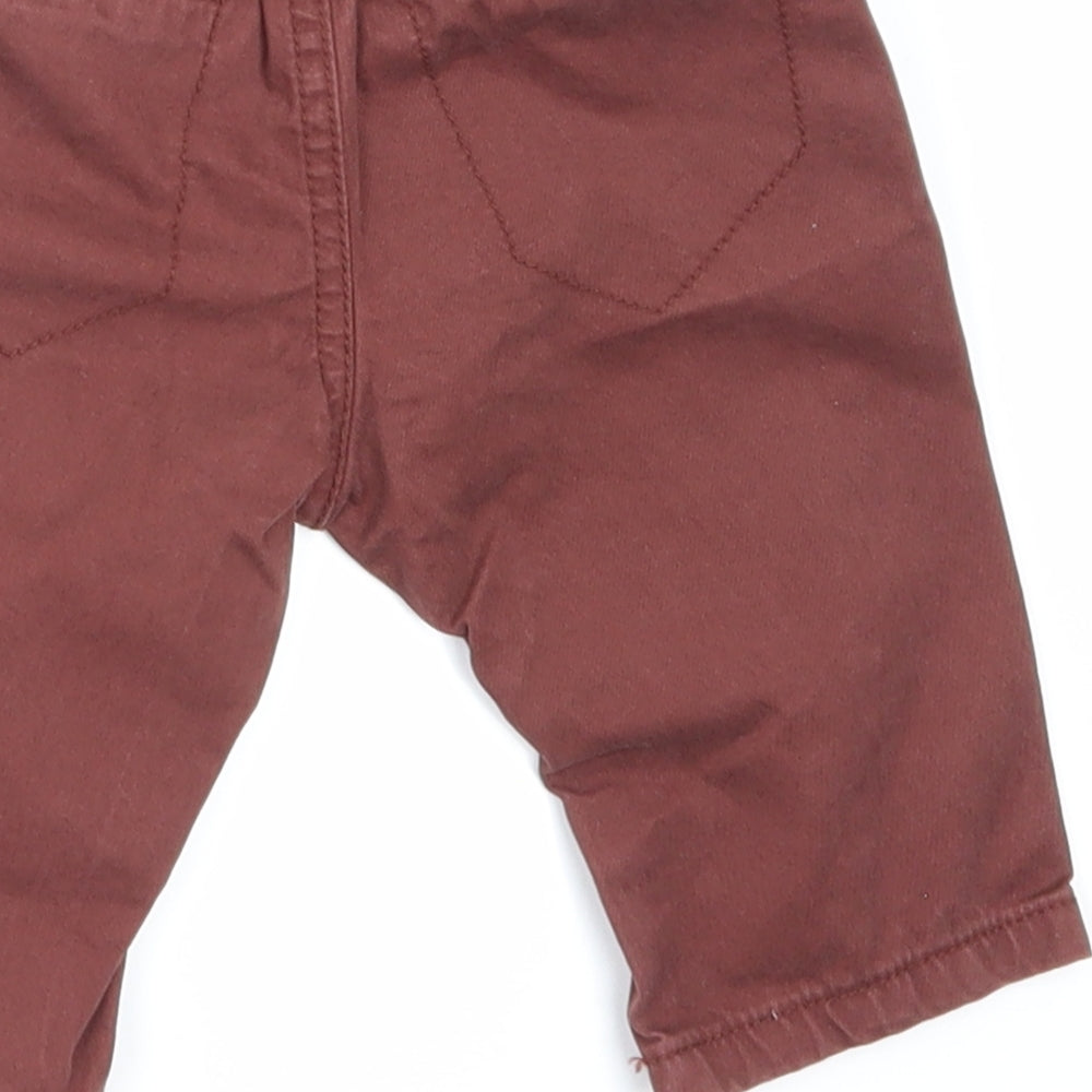 NEXT Boys Red   Cargo Jeans Size 3-6 Months