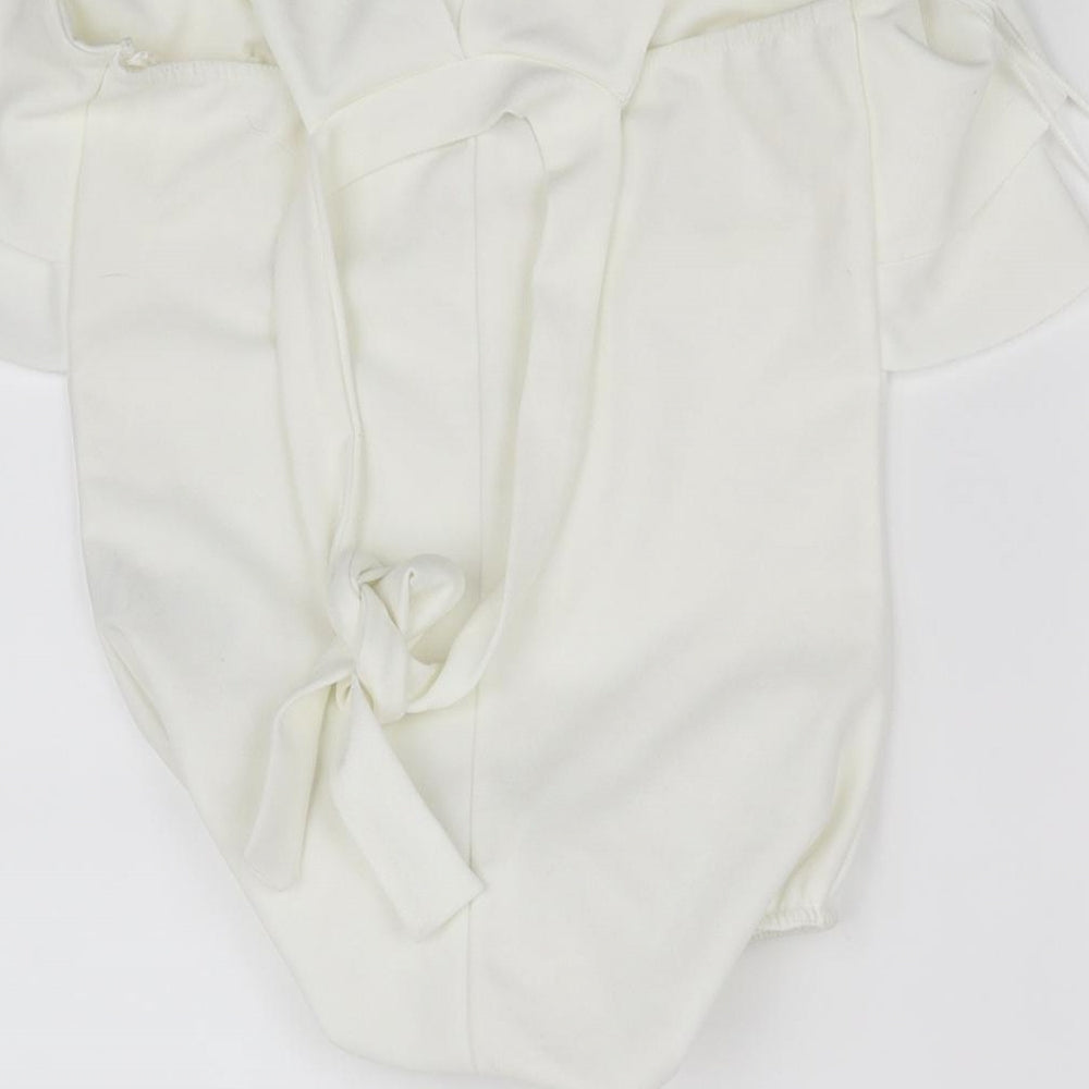 pre worn Womens White   Basic Blouse Size 12