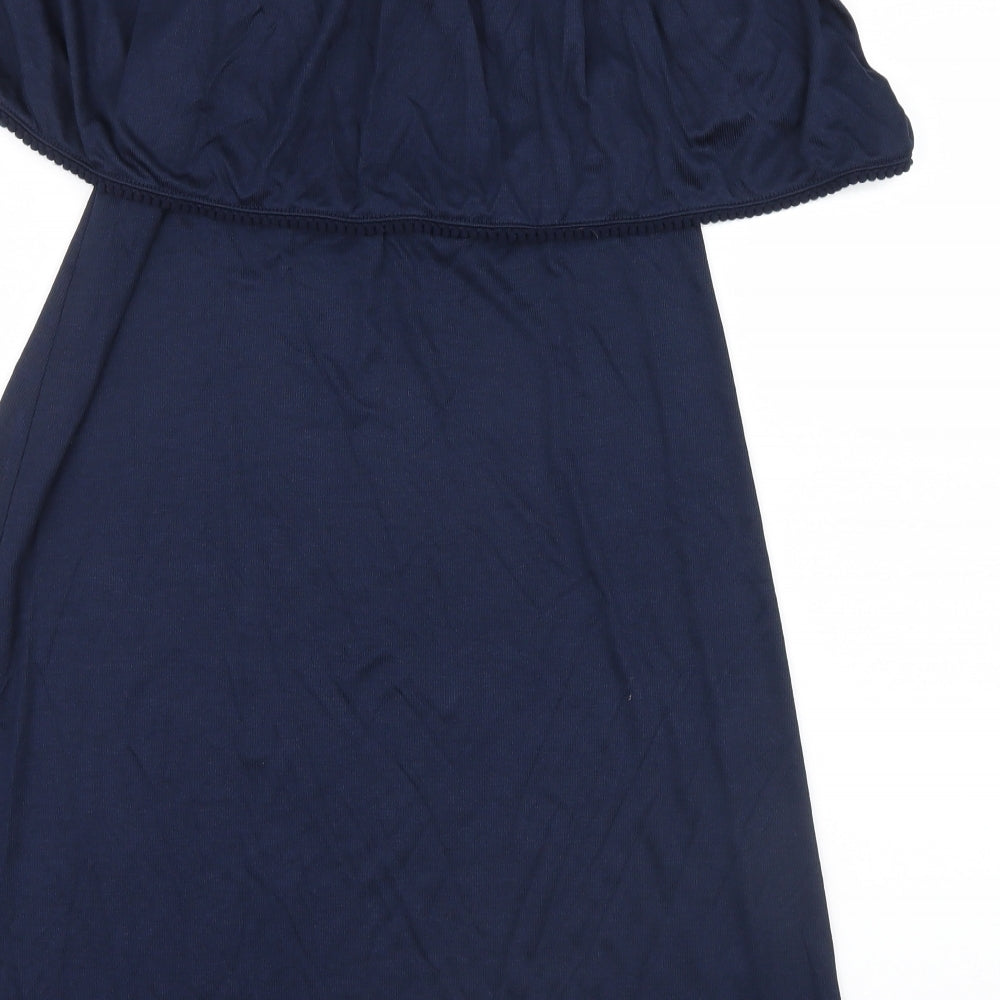 Primark Womens Blue   Shirt Dress  Size 12